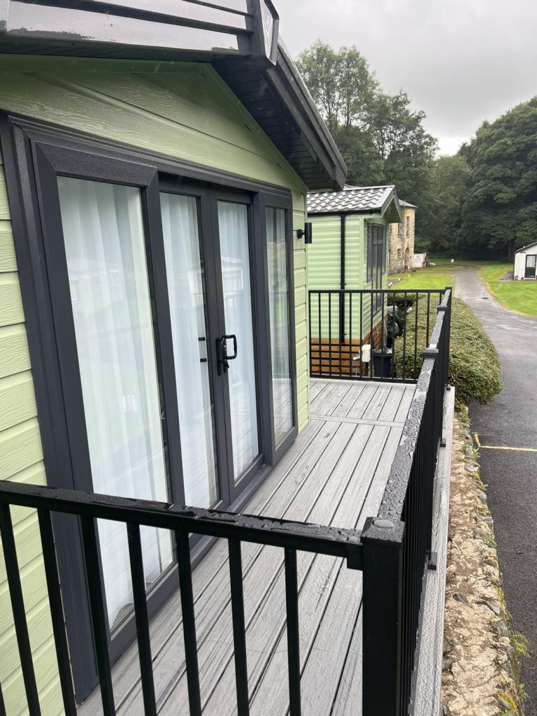 Static Caravan Decking Cumbria