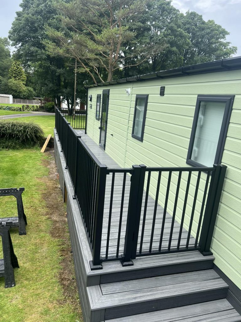 Caravan Decking Cumbria